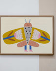 petit monkey wings poster butterfly