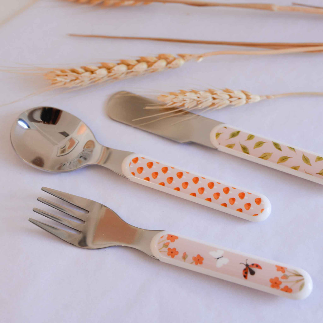 Petit Monkey Cutlery Set in Various Colours