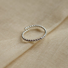 Load image into Gallery viewer, pilgrim-silver-plated-stacking-ring