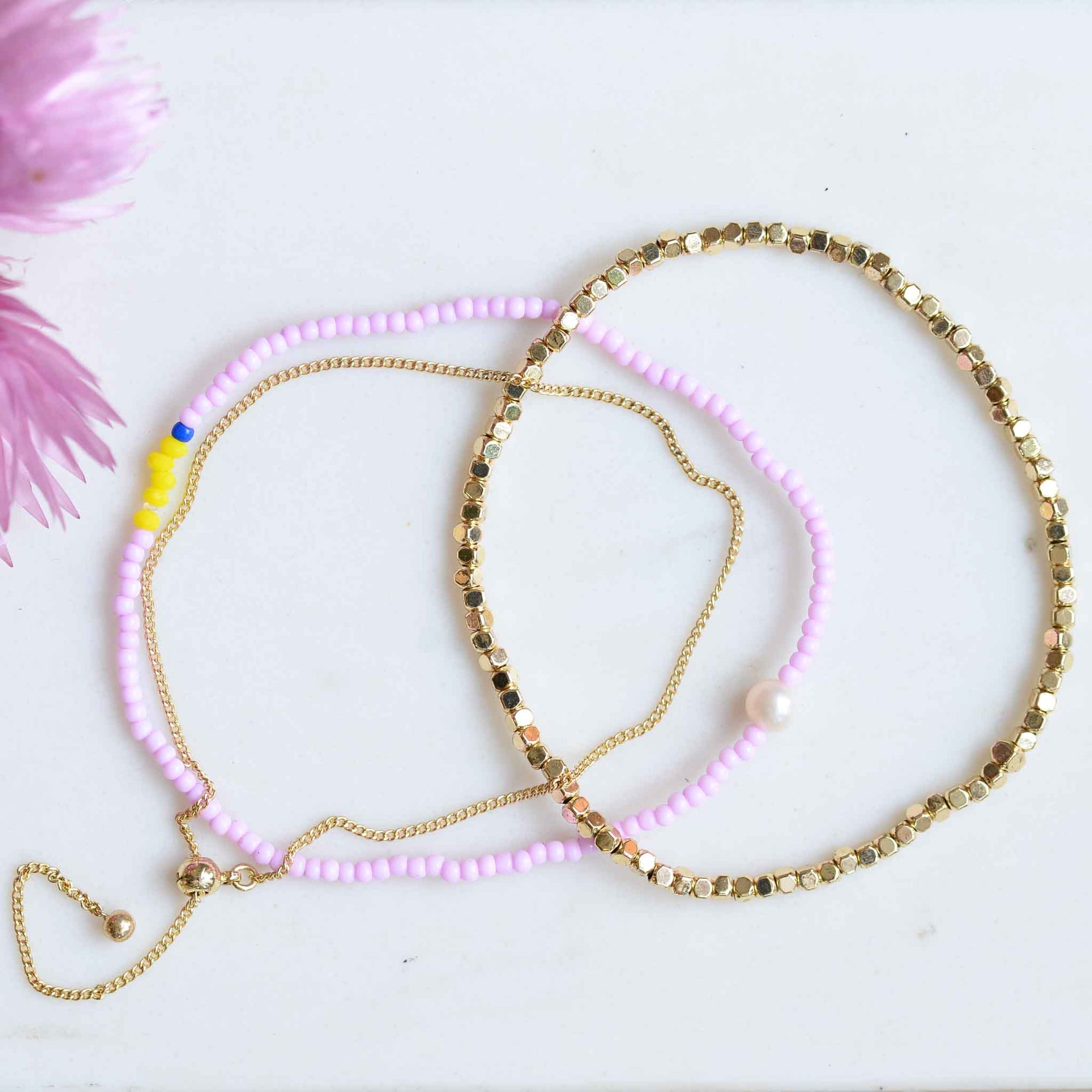 Pilgrim Energetic Purple Bracelet