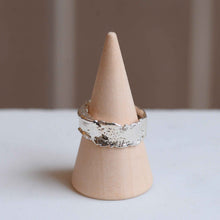 Load image into Gallery viewer, Pilgrim Bathilda Rustic Ring Silver Plated