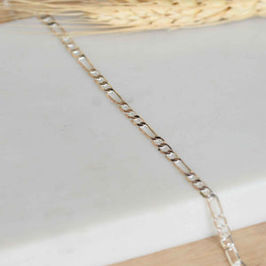 Pilgrim Dale Open Curb Chain Bracelet in Gold or Silver
