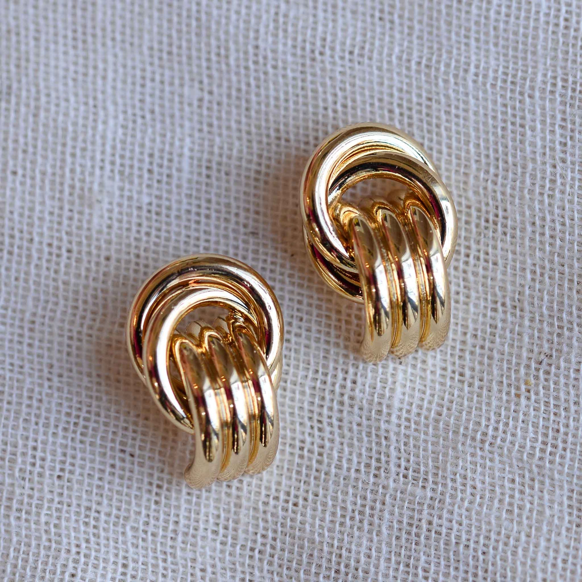 Pilgrim Dorris Gold Plated Earrings