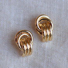 Load image into Gallery viewer, Pilgrim Dorris Gold Plated Earrings