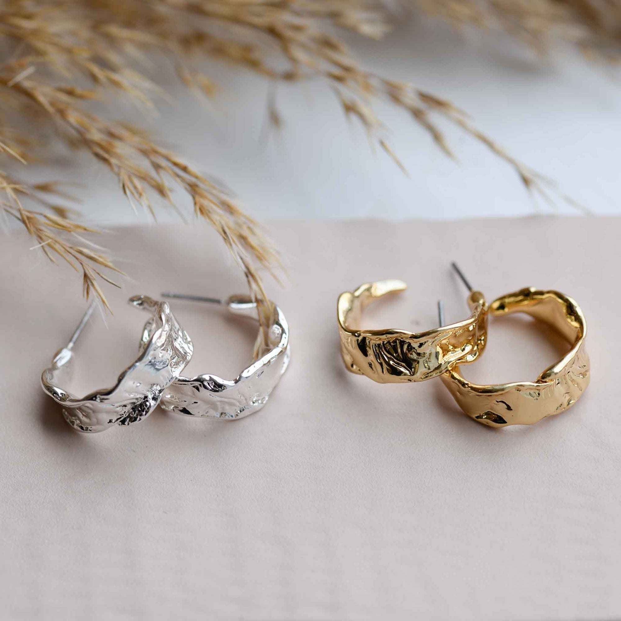 pilgrim-elara-hoop-earring