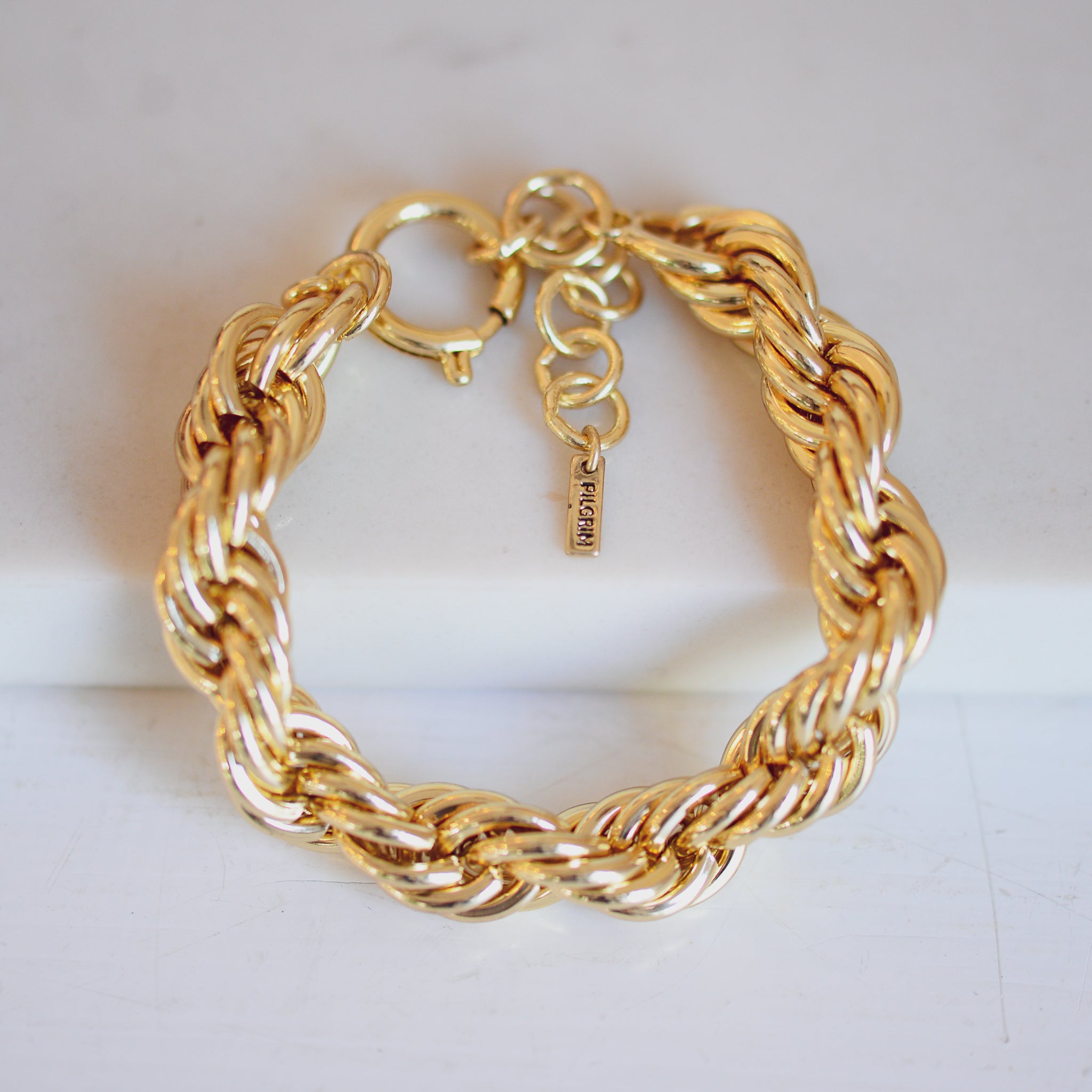 PilgrimSophia Gold Multi Heart Bracelet  Gifted Boston Spa