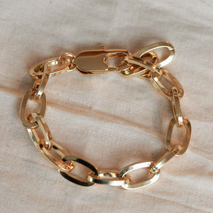 Pilgrim Chunky Chain Tolerance Bracelet Gold