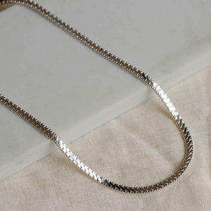 legacy silver necklace
