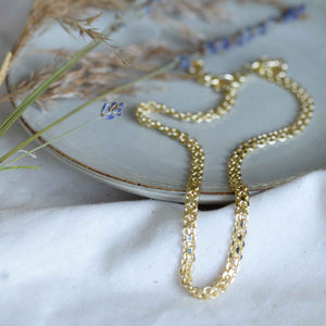 Pilgrim Peace Necklace in Gold