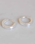 Arnelle Small Silver Plated Hoops