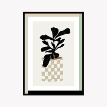 Load image into Gallery viewer, Check Pot Art Print by French Toast Studio in A5