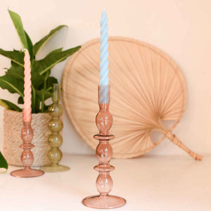present-time-glass-candle-holder-in-pink