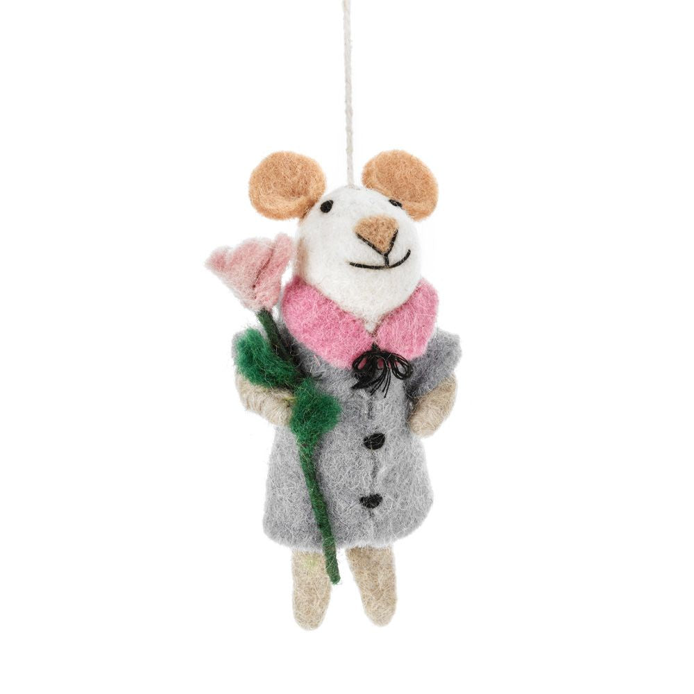 Cute Christmas Decoration/ Pastel Mouse