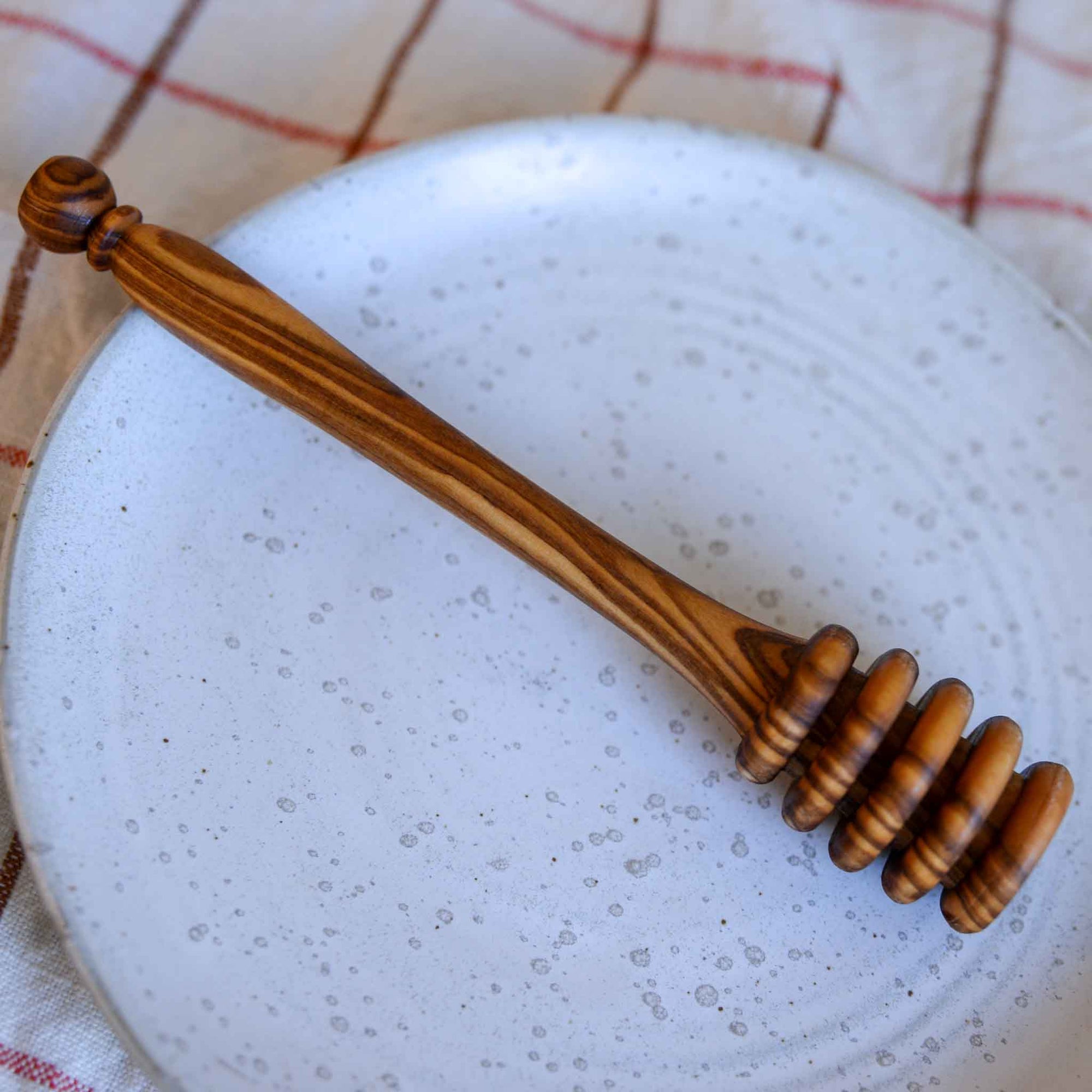 Redecker Olive Wood Honey Spoon 