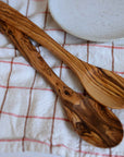 Redecker Olive Wood Salad Servers