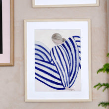 Load image into Gallery viewer, Sofia Lind Blue Stripe At Concorde/Sizes