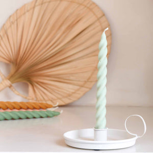 Soie Twirl Candle in Various Colours