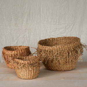 Seagrass Baskets Set of Three
