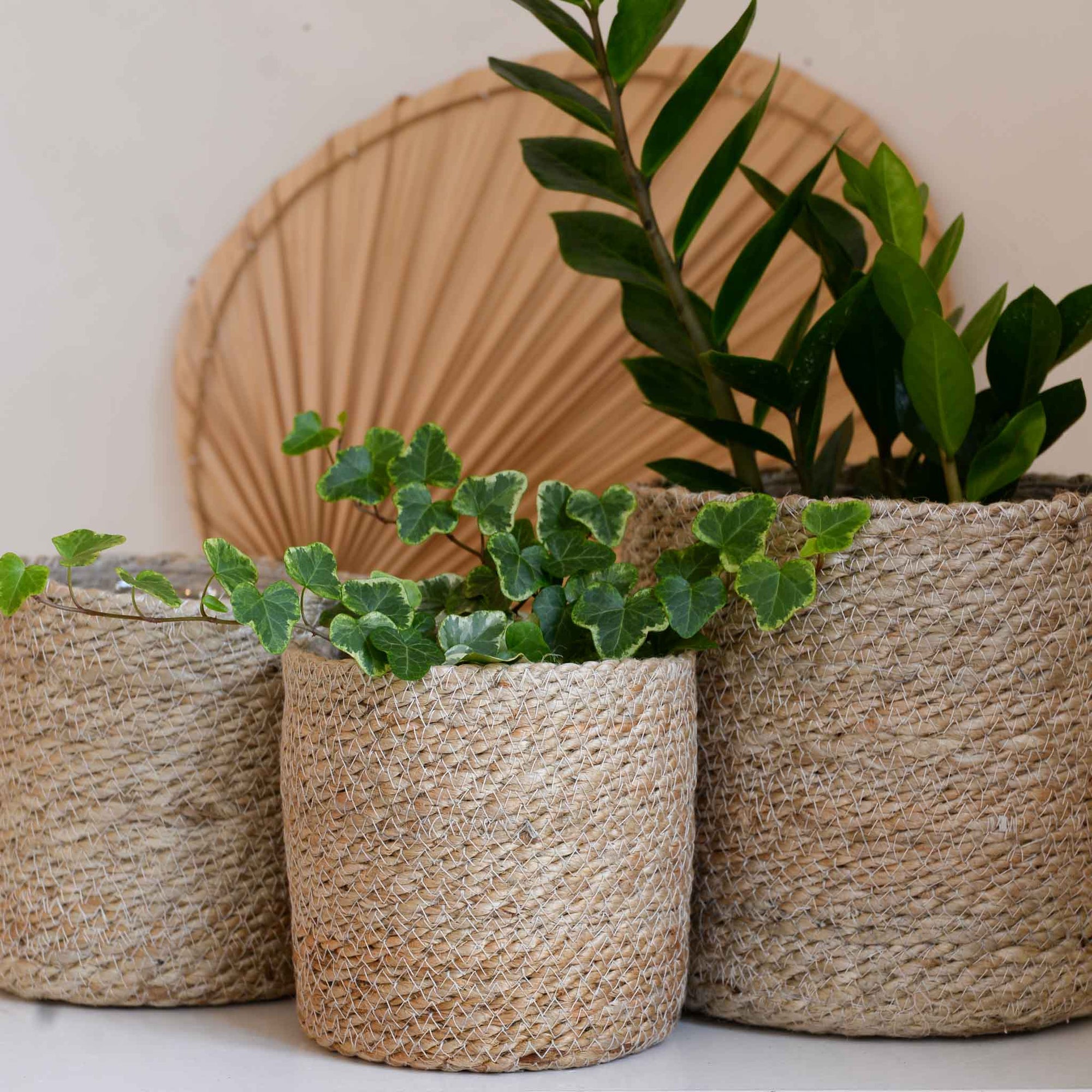Wikholmform Natural Light Jute Planter